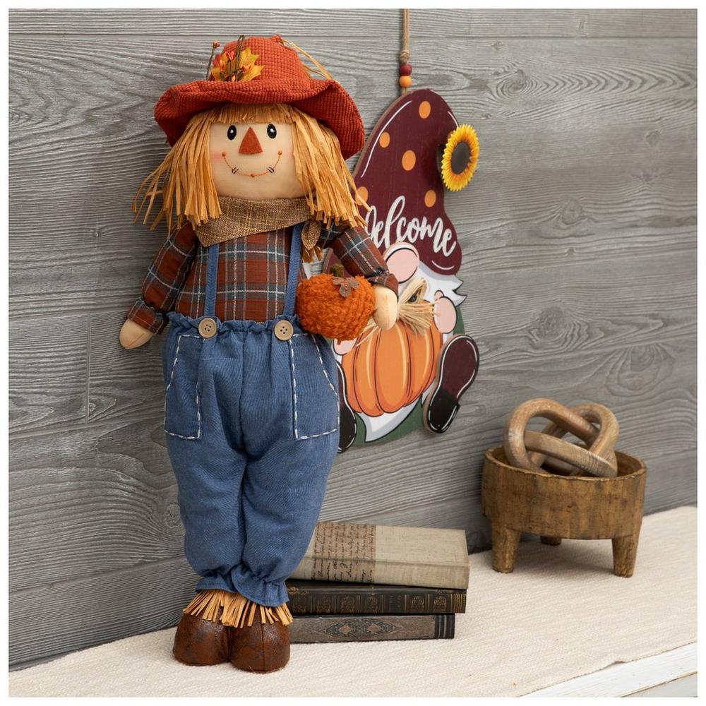Orange Pumpkin Standing Scarecrow | Hobby Lobby | 106411201