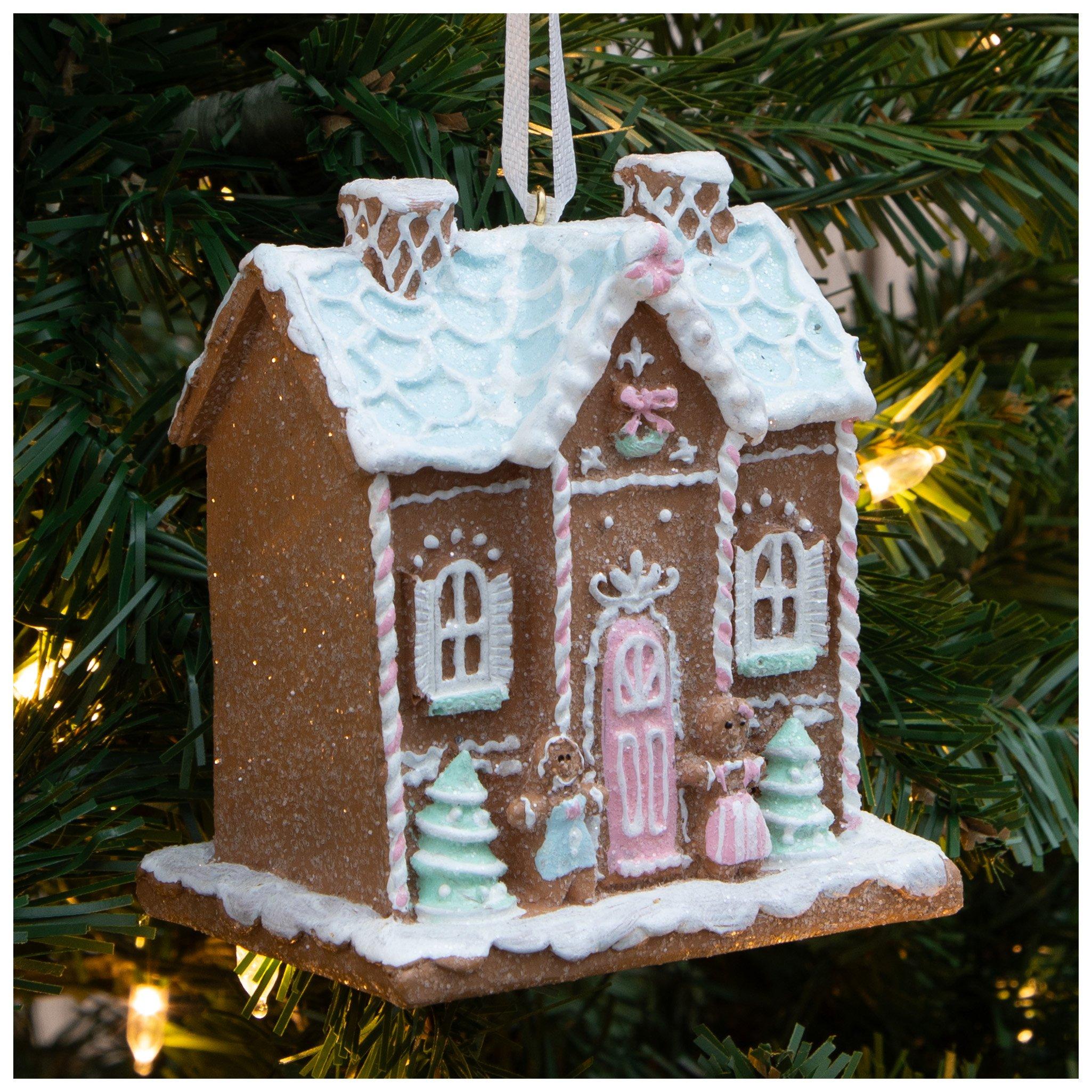 Blue Roof Gingerbread House Ornament | Hobby Lobby | 106341119