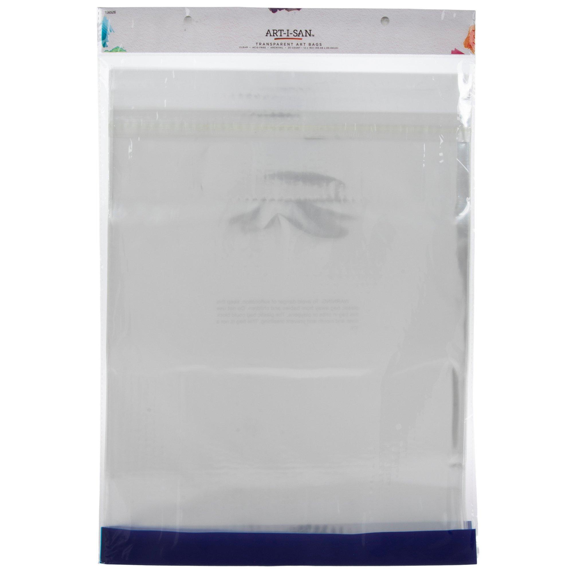 Discover our Flap Seal Crystal Clear Bags for 8x10 Art or Photography