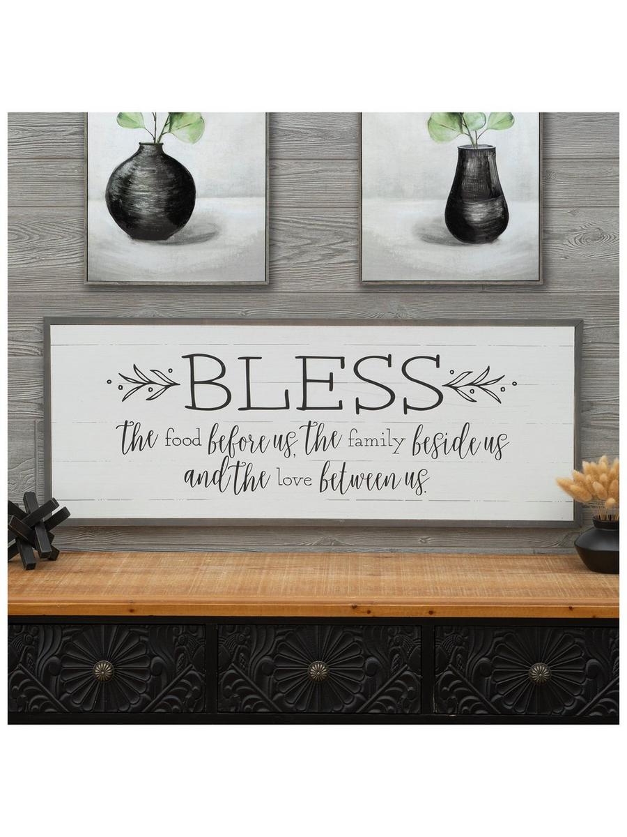 Bless The Food Before Us Wood Wall Decor | Hobby Lobby | 106666