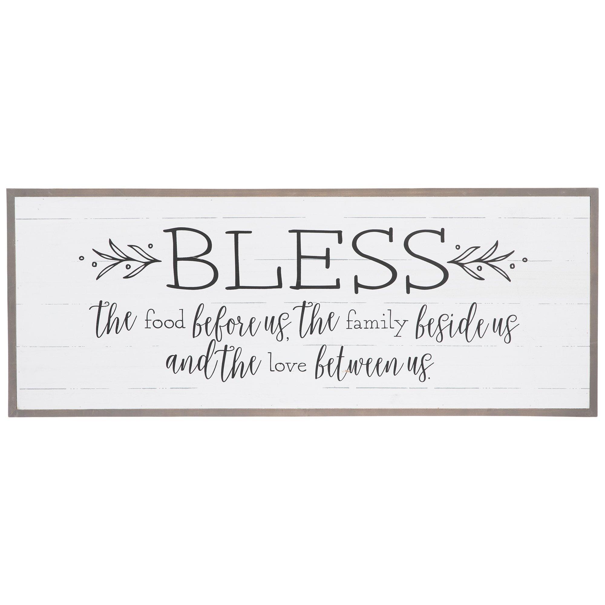 Bless food before us
