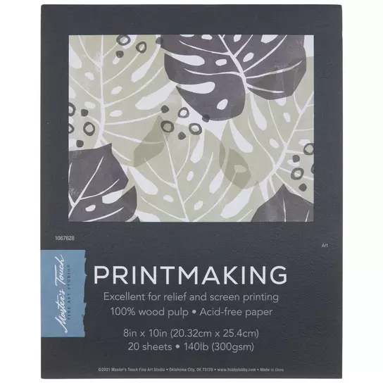 Printmaking Paper Pad, Hobby Lobby