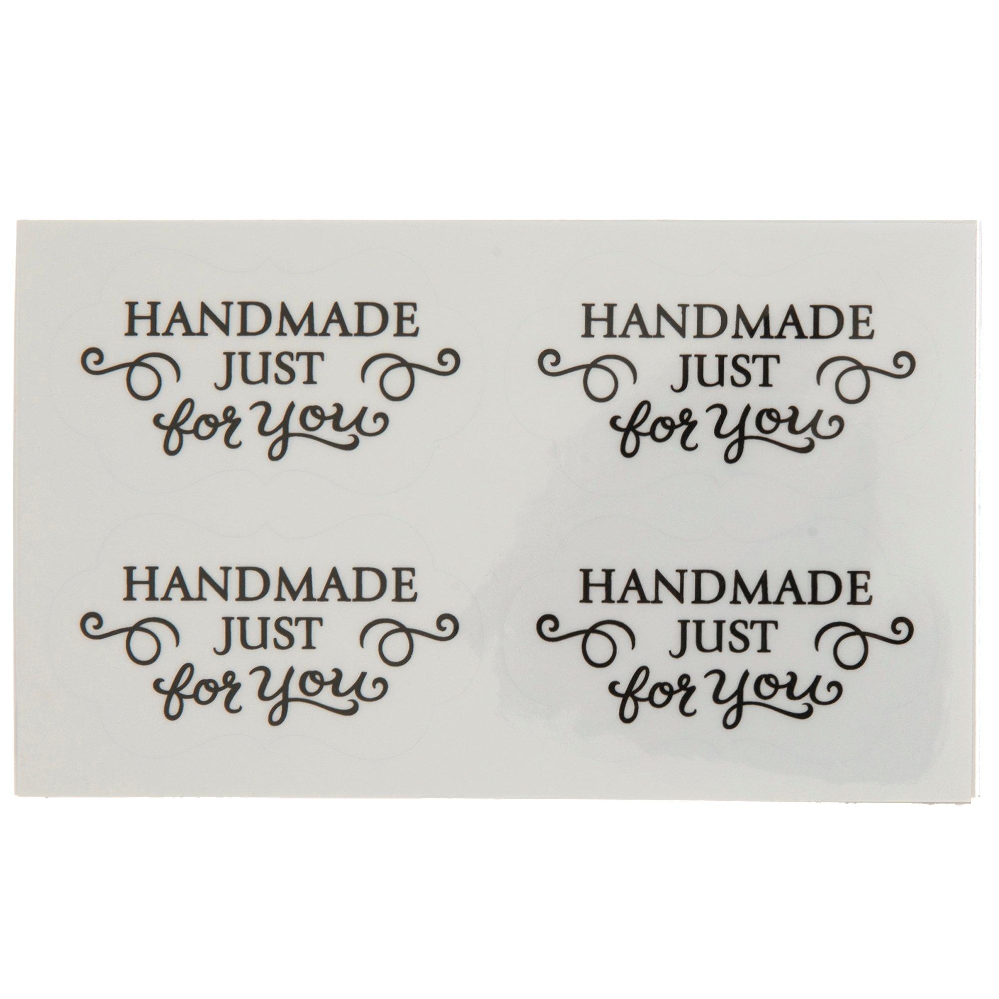 Handmade Just For You Baking Seals