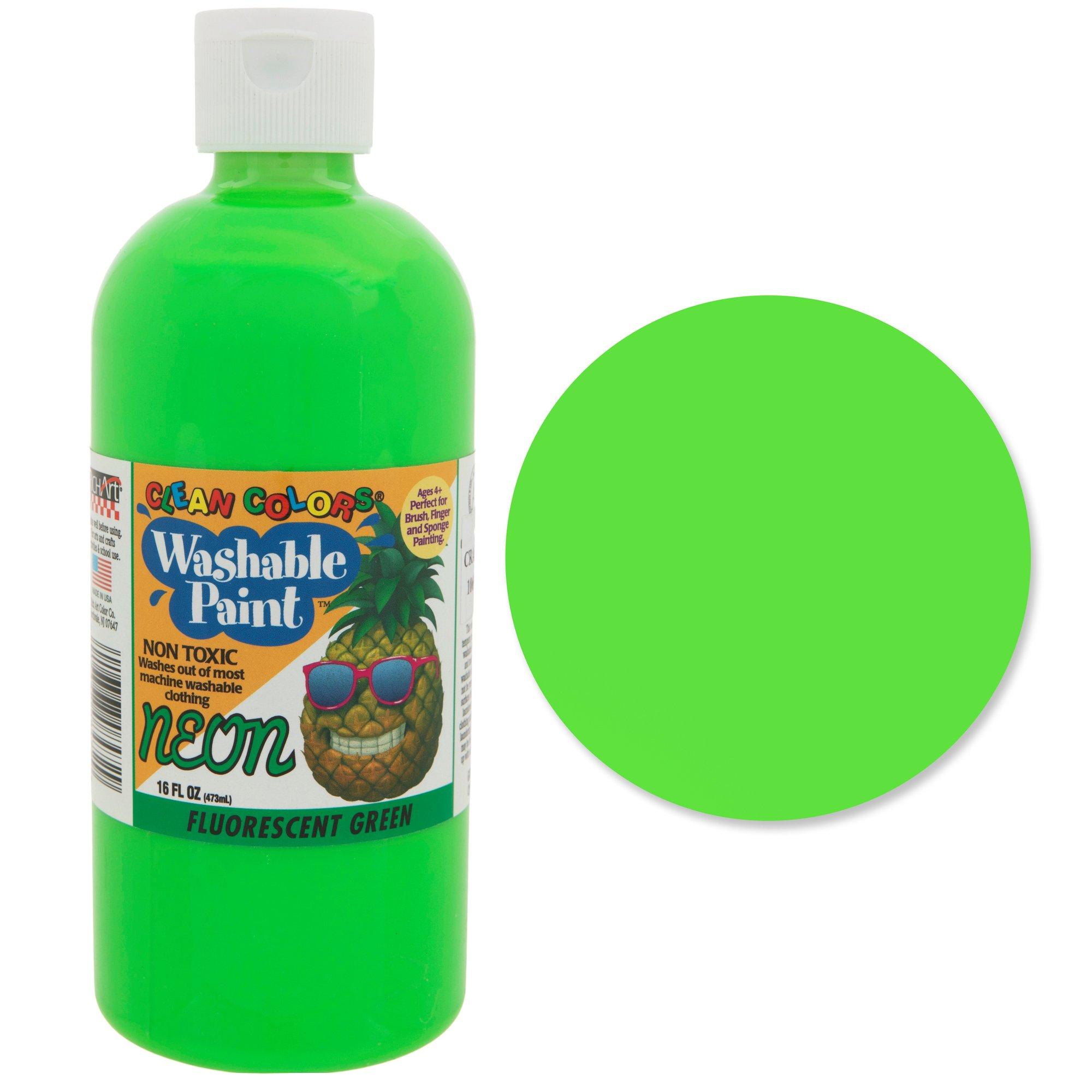 Rich Art Clean Colors Neon Washable Paint Hobby Lobby 106906