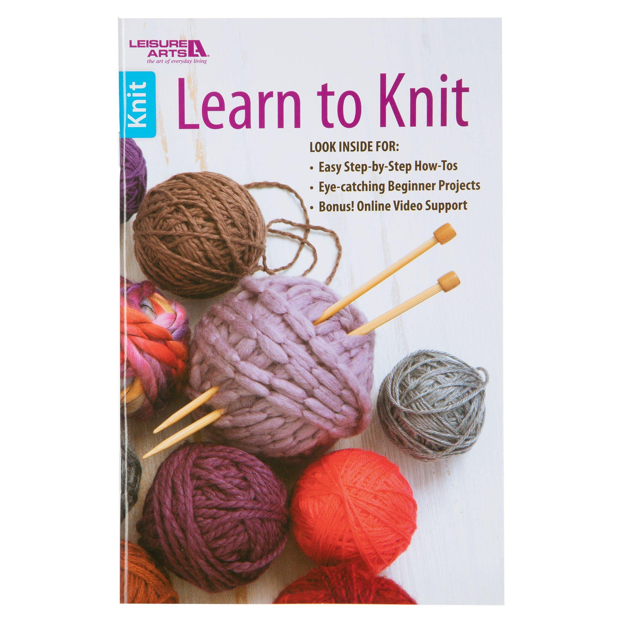 Knitting & Crochet For Beginners: The Complete Guide To Learn How To Knit &  Crochet With Step-By-Step Instructions, Clear Illustrations & Beginner Pat  (Paperback)