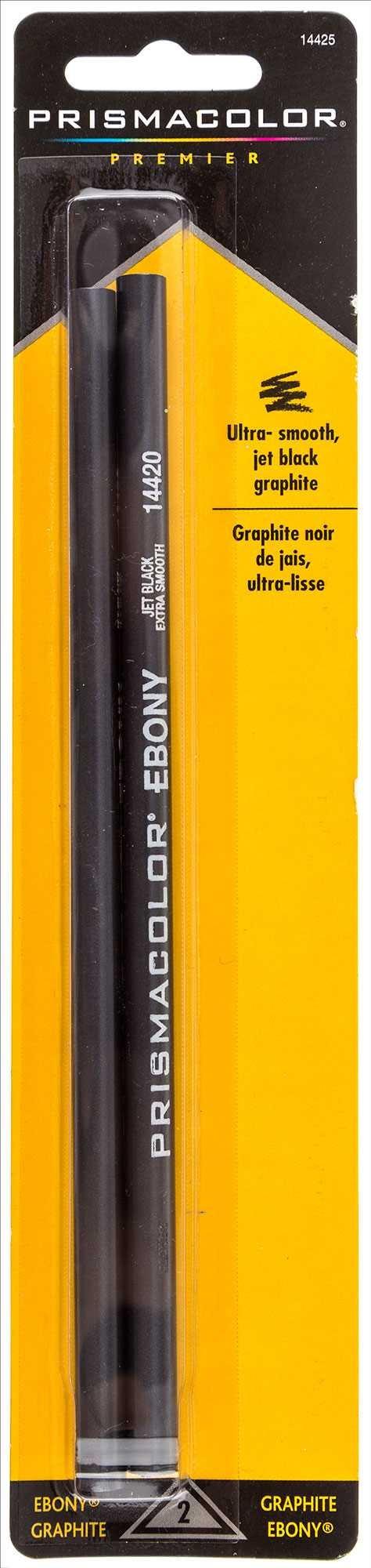 Reviewing Prismacolor Ebony jet black pencil 