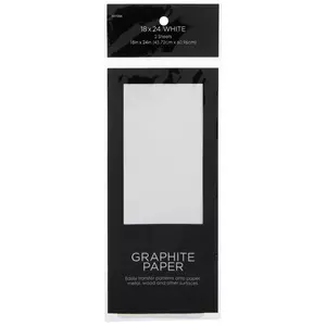 Graphite Transfer Paper Black 18x24 2 Sheets