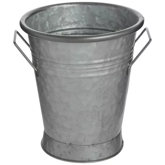Galvanized Metal Container With Handles | Hobby Lobby | 1086891