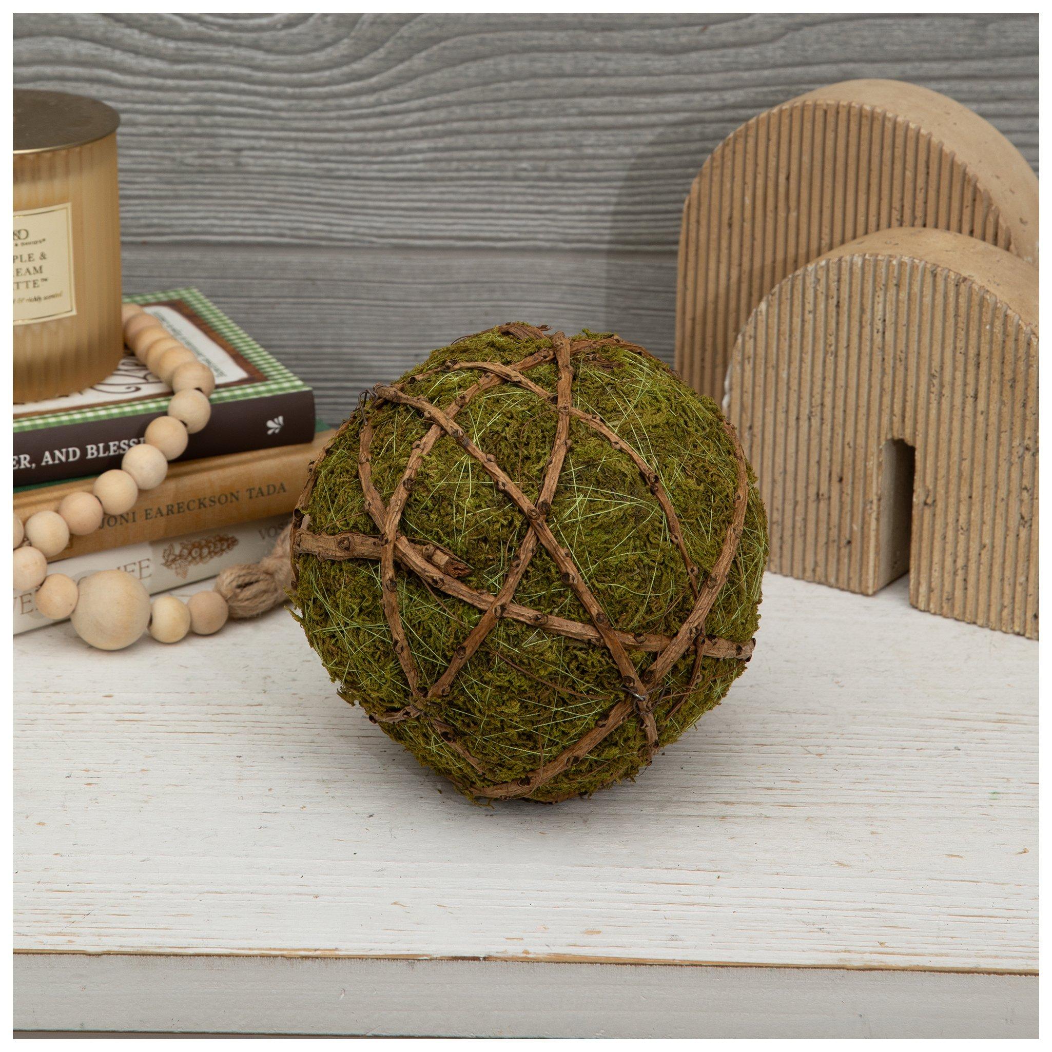 Moss & Vine Decorative Sphere view 1