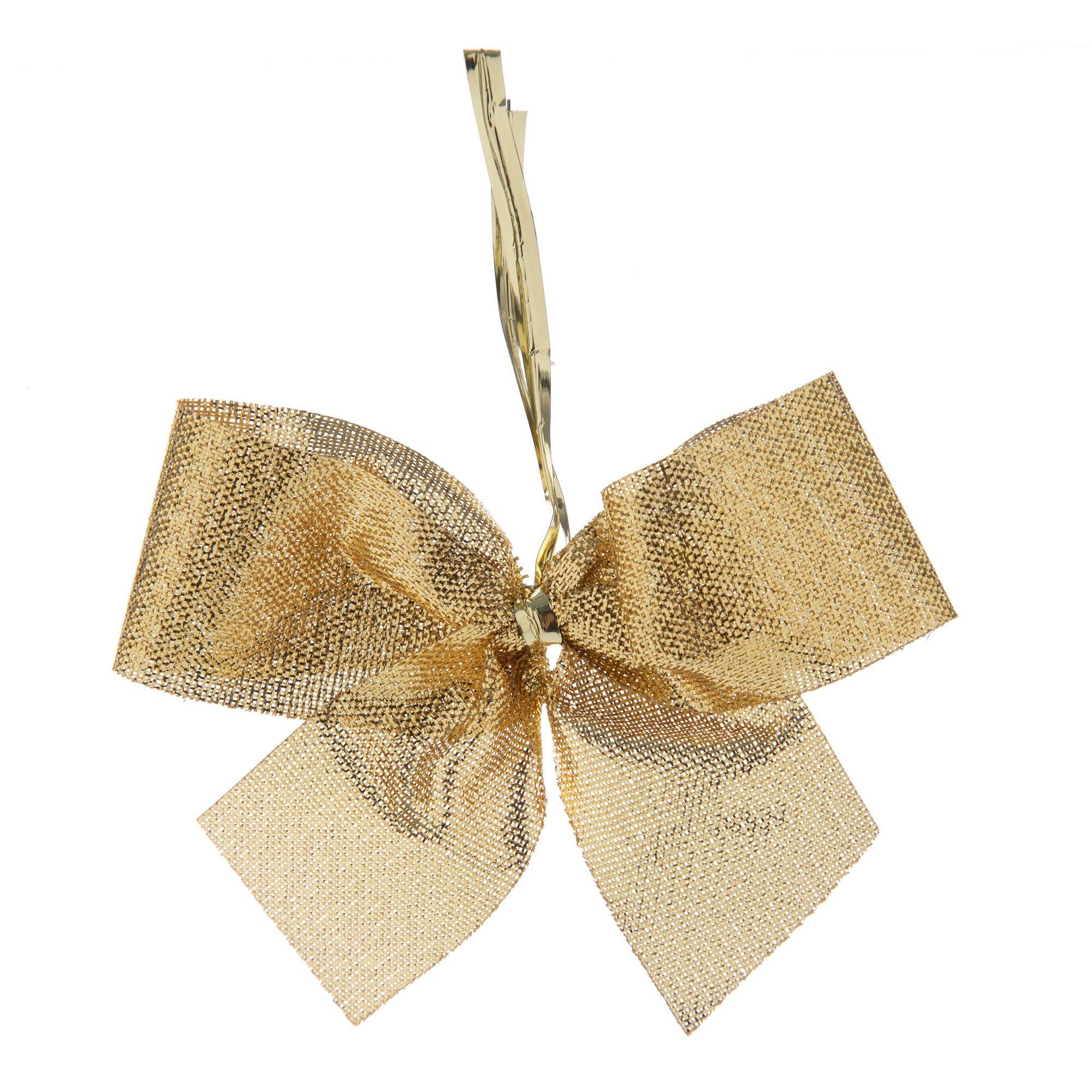 Gold Twist Tie Bows Hobby Lobby 1090026