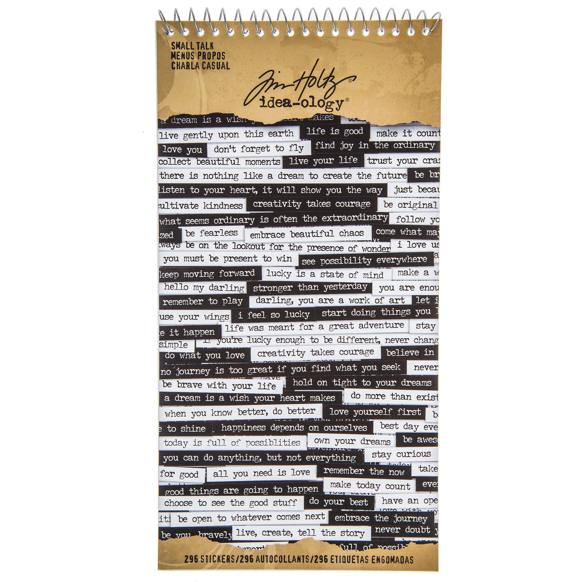 Tim Holtz Small Talk Stickers Hobby Lobby