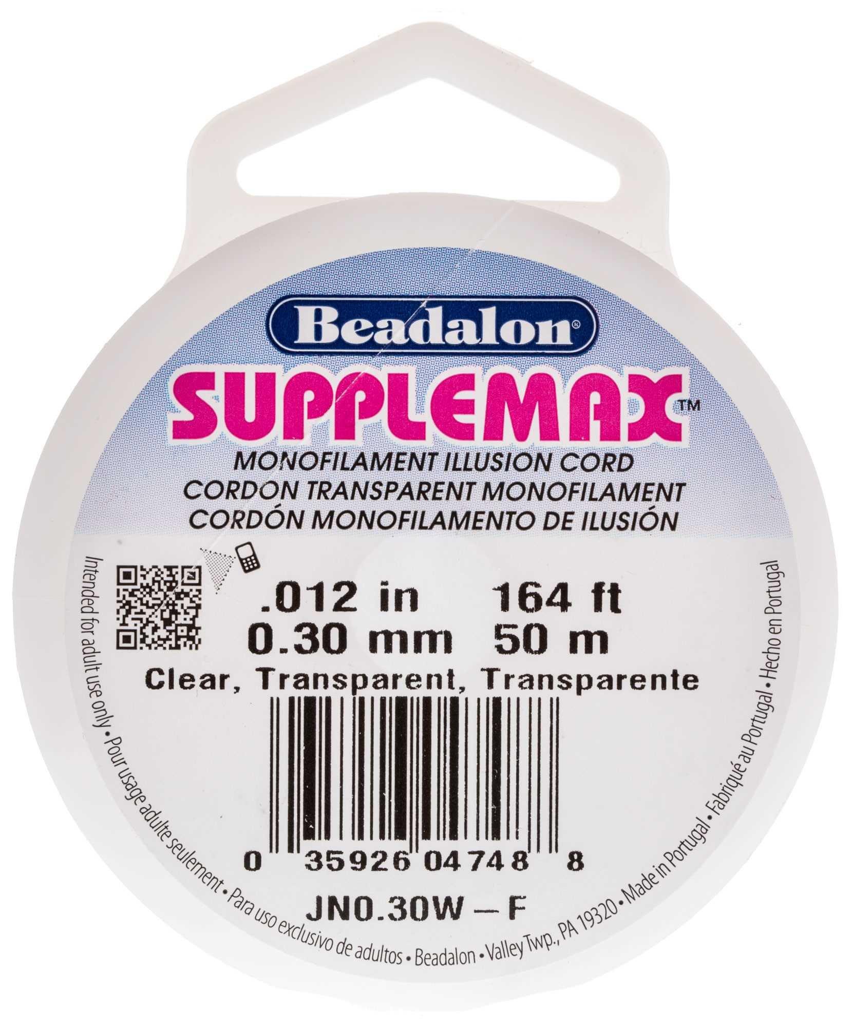 Beadalon Supplemax Monofilament Illusion Cord Hobby Lobby 1094119