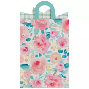 Floral Plank Bag Gift Card Holders