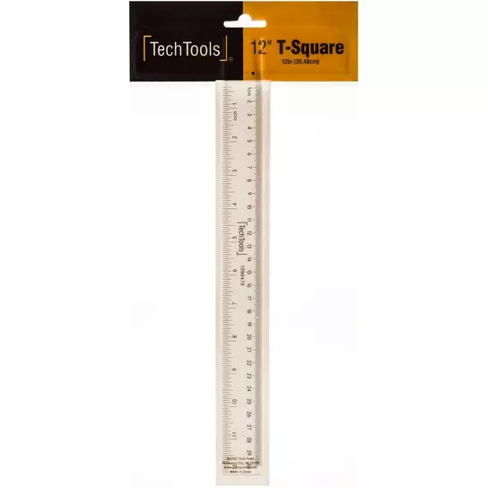  6 Inches Clear Acrylic T-Square Ruler, T Square Ruler