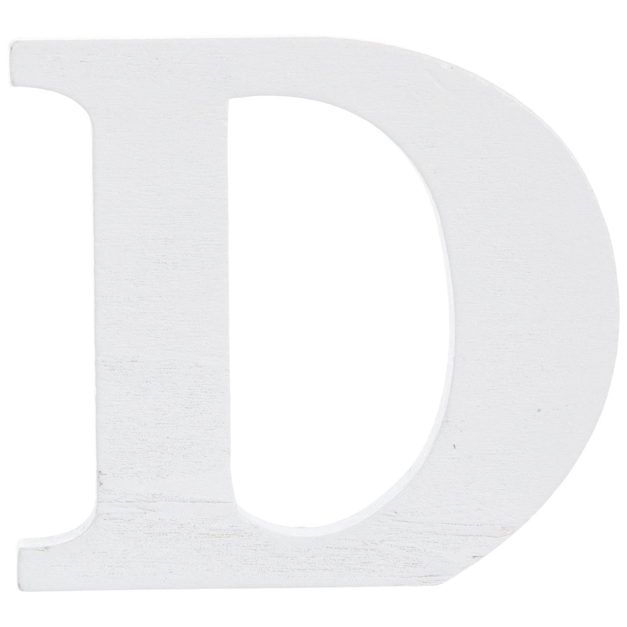 White Wood Letter 3" Hobby Lobby 1097591