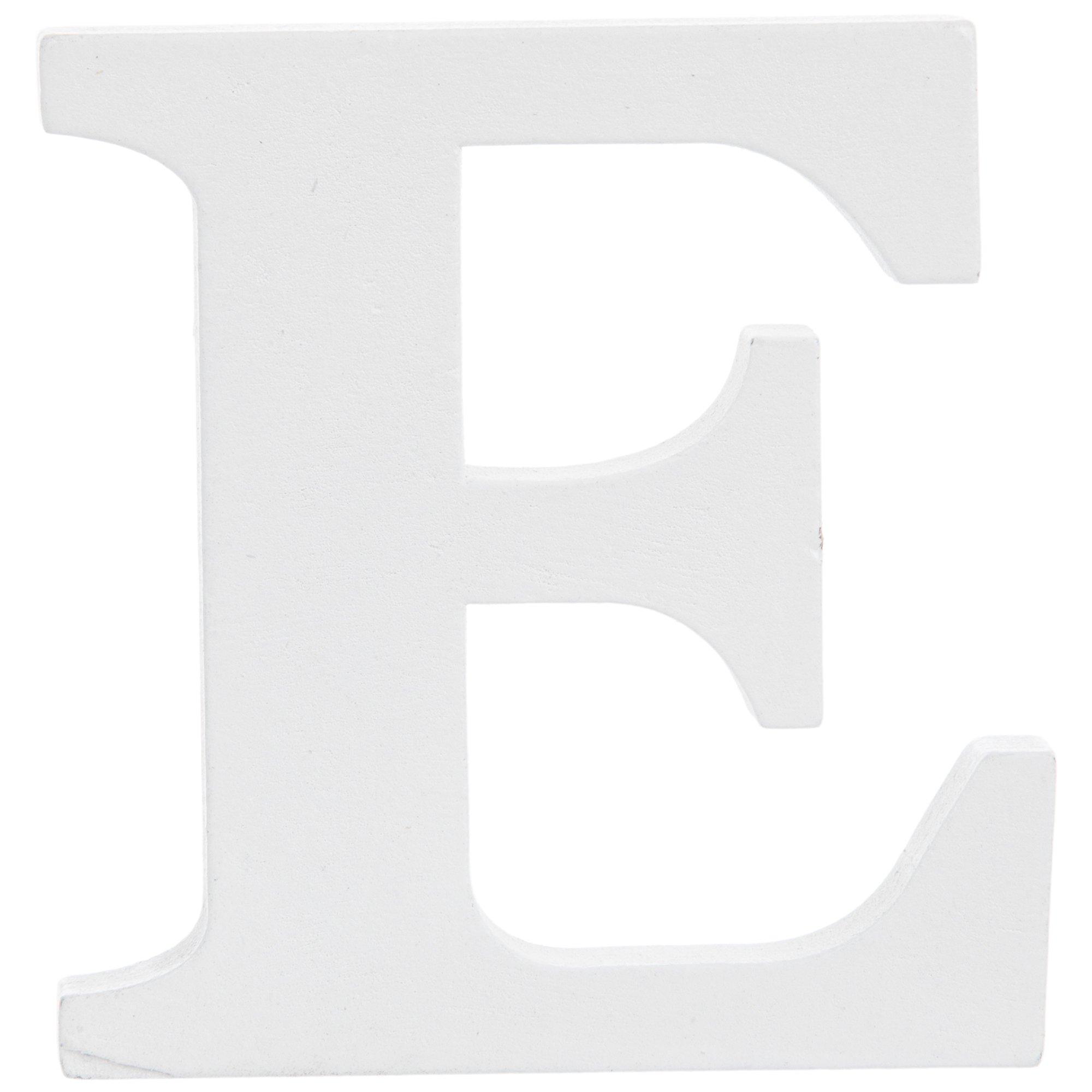 White Wood Letter - 3