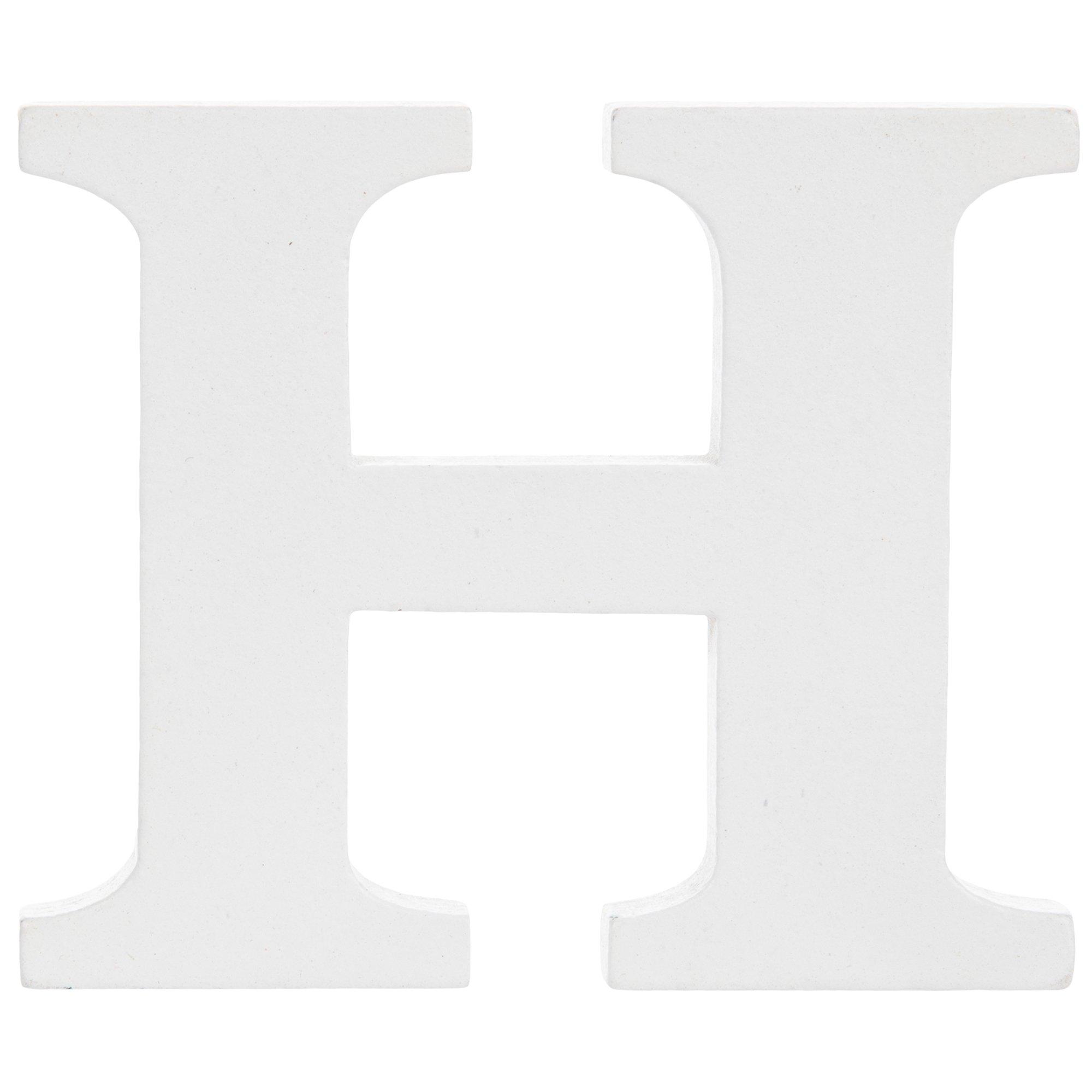 White Wood Letter 3" Hobby Lobby 1097641