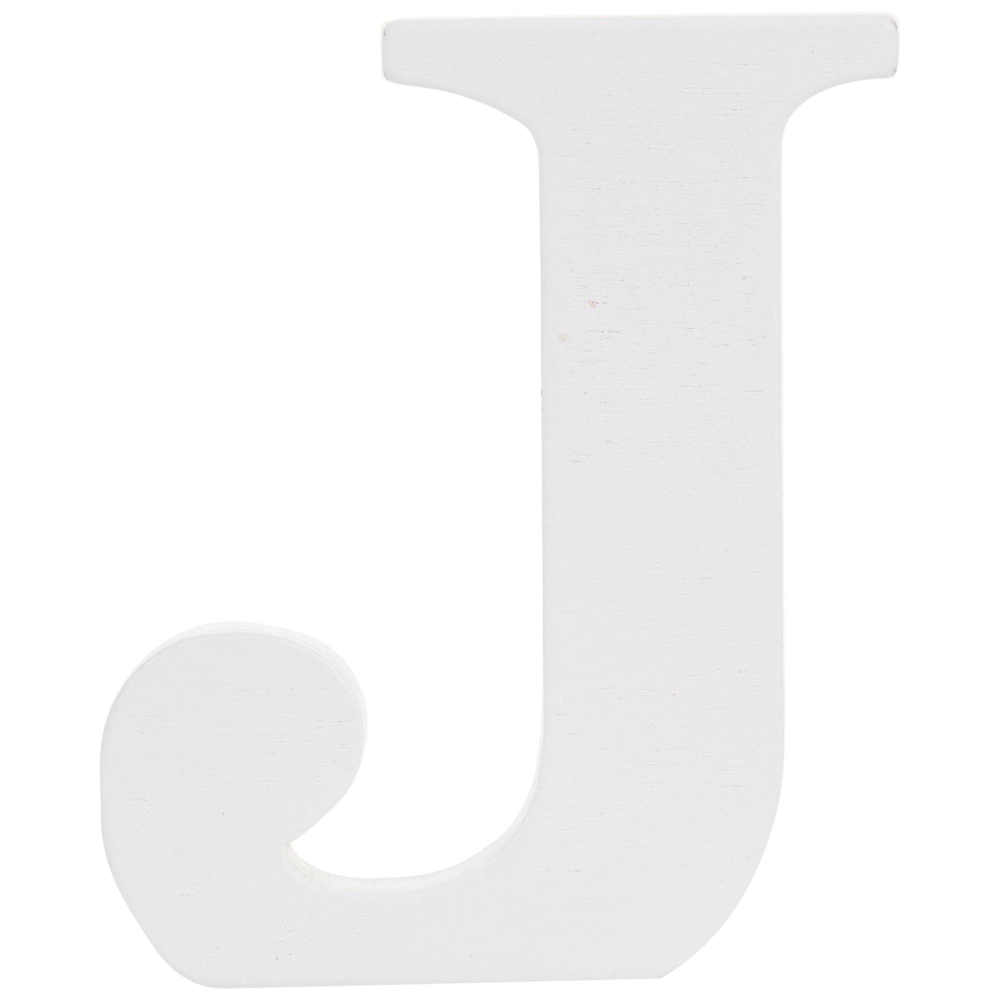 White Wood Letter 3" Hobby Lobby 1097674
