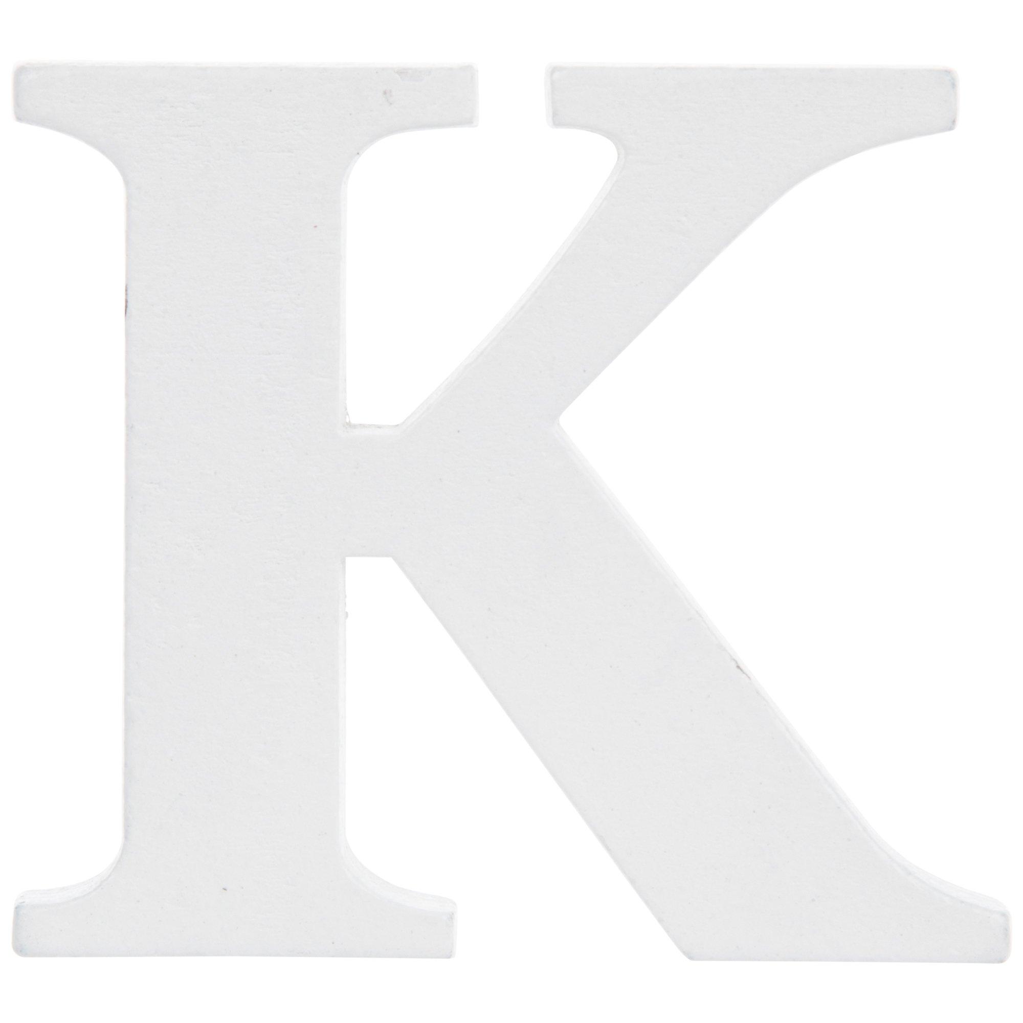 White Wood Letter 3" Hobby Lobby 1097690