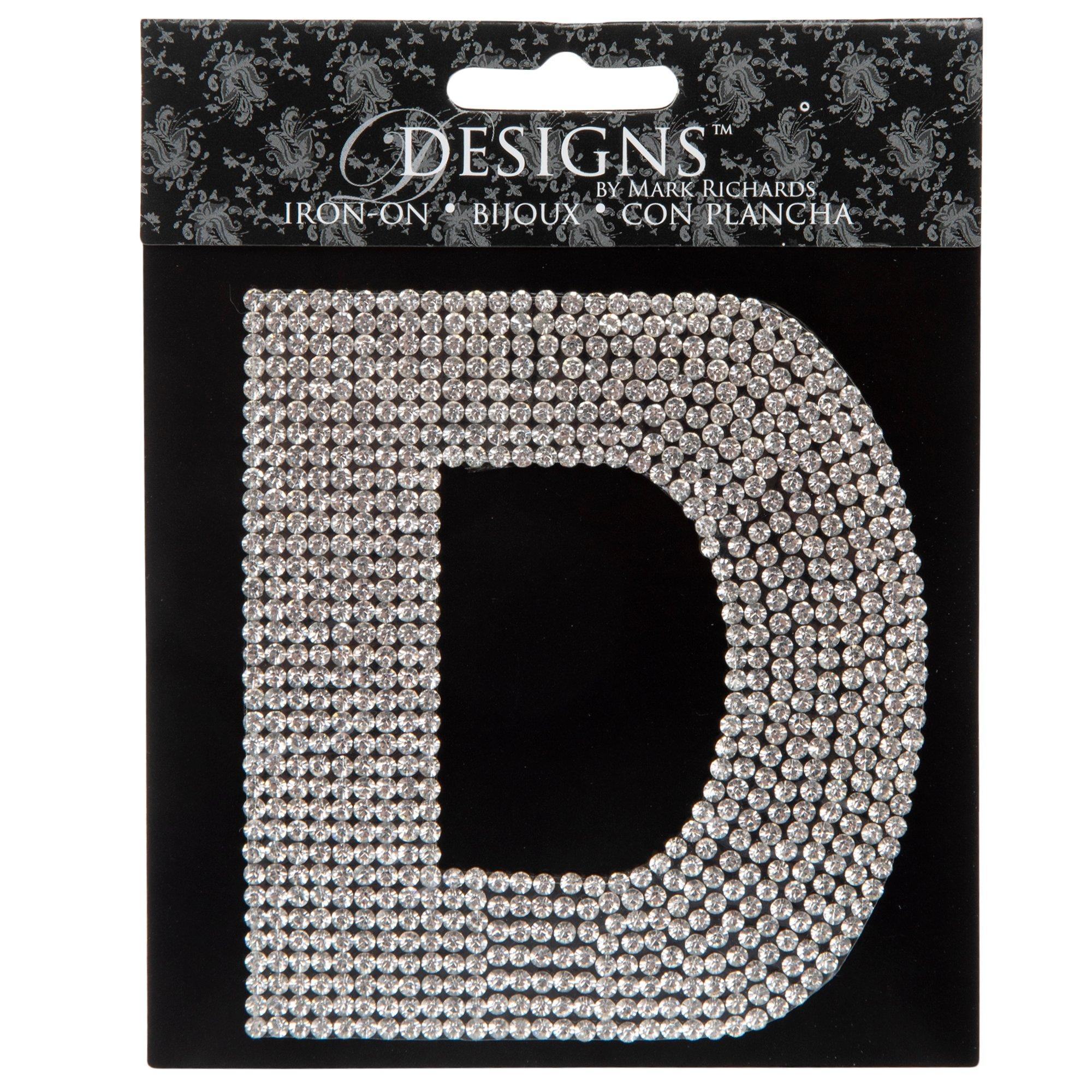 Rhinestone Letter IronOn Applique Hobby Lobby 1098342