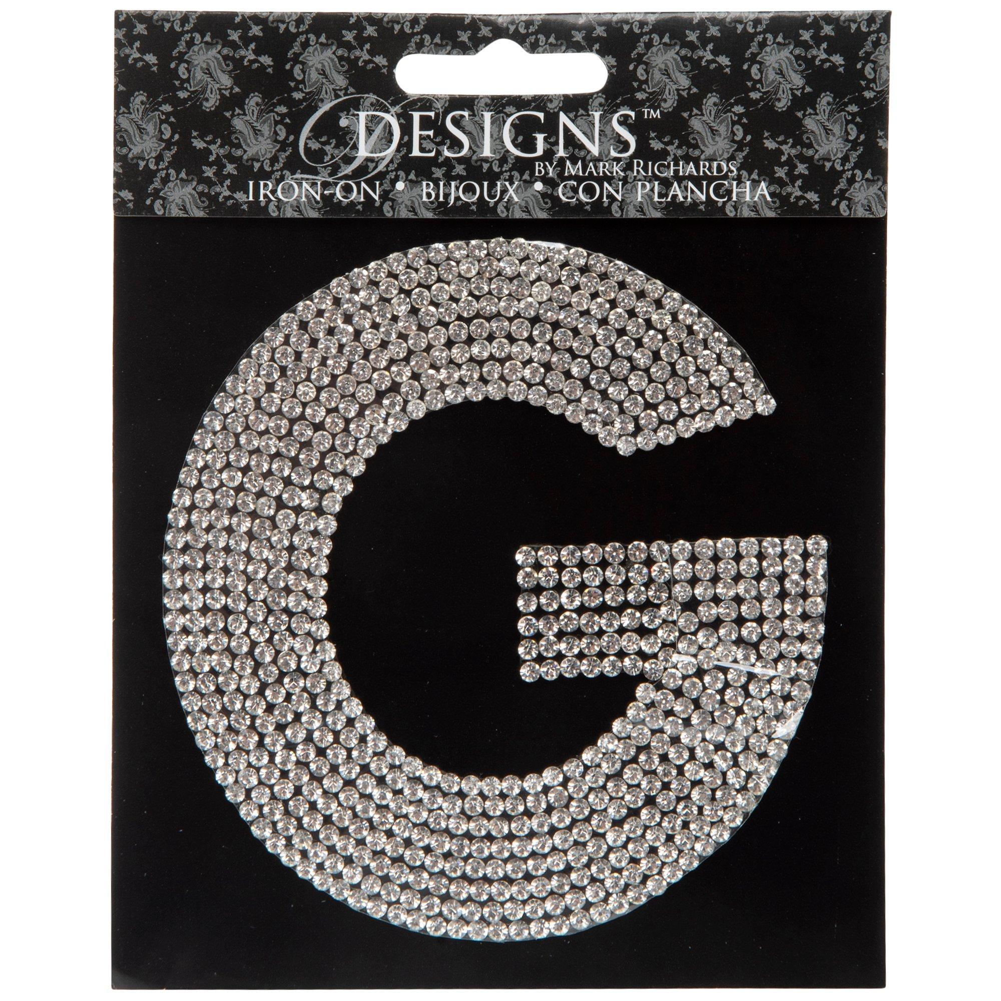 Rhinestone Letter IronOn Applique Hobby Lobby 1098375