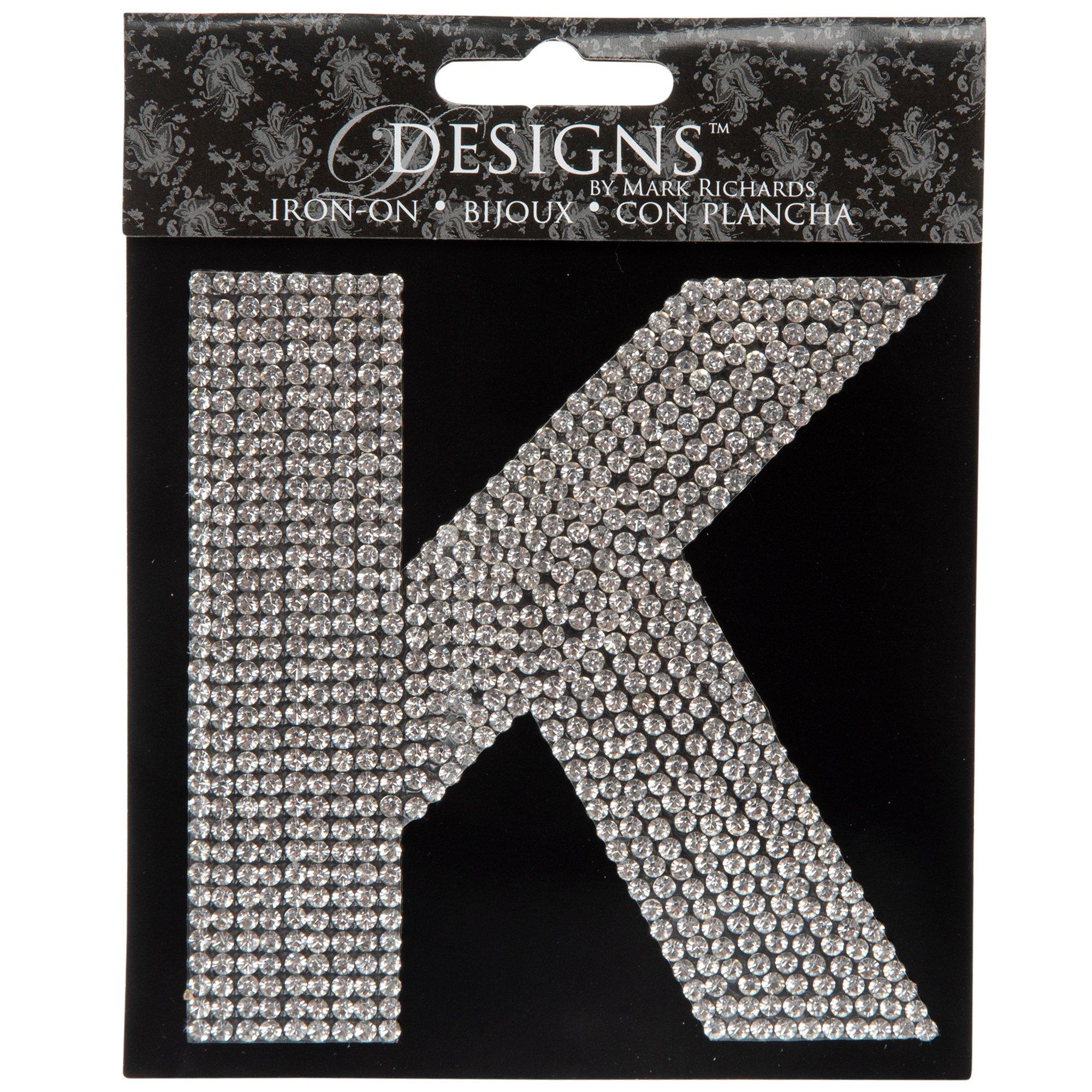 Rhinestone Letter IronOn Applique Hobby Lobby 1098417