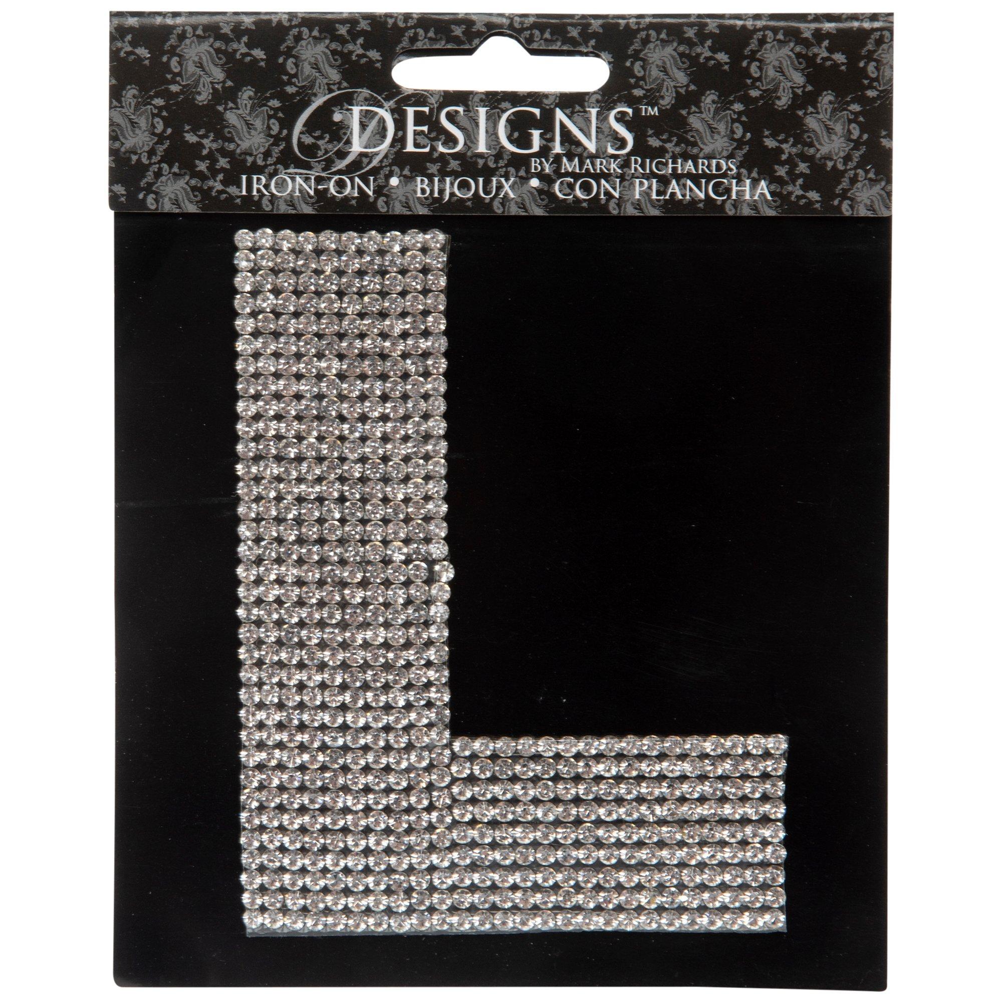 Rhinestone Letter Iron-On Applique | Hobby Lobby | 1098425