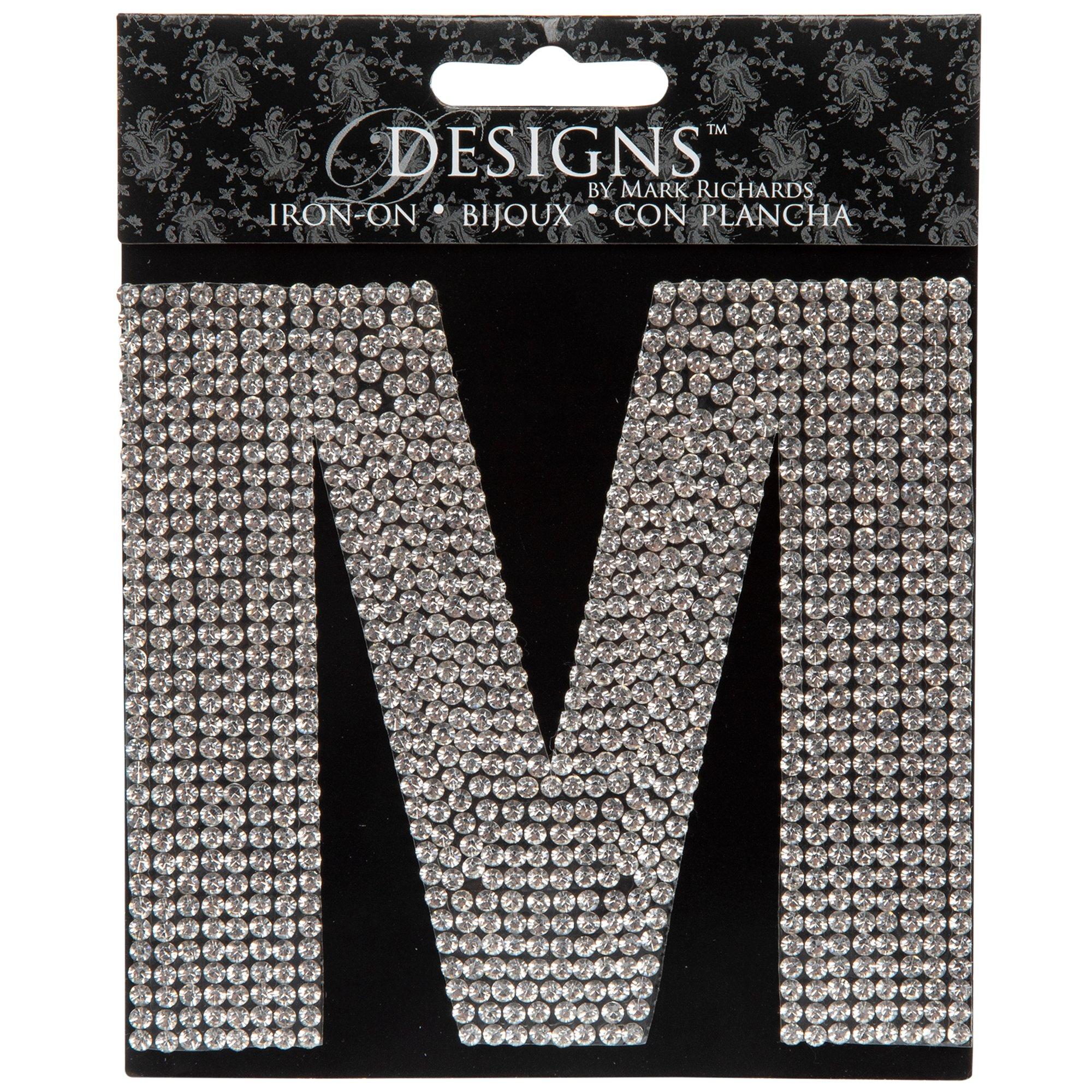 Rhinestone Letter IronOn Applique Hobby Lobby 1098433