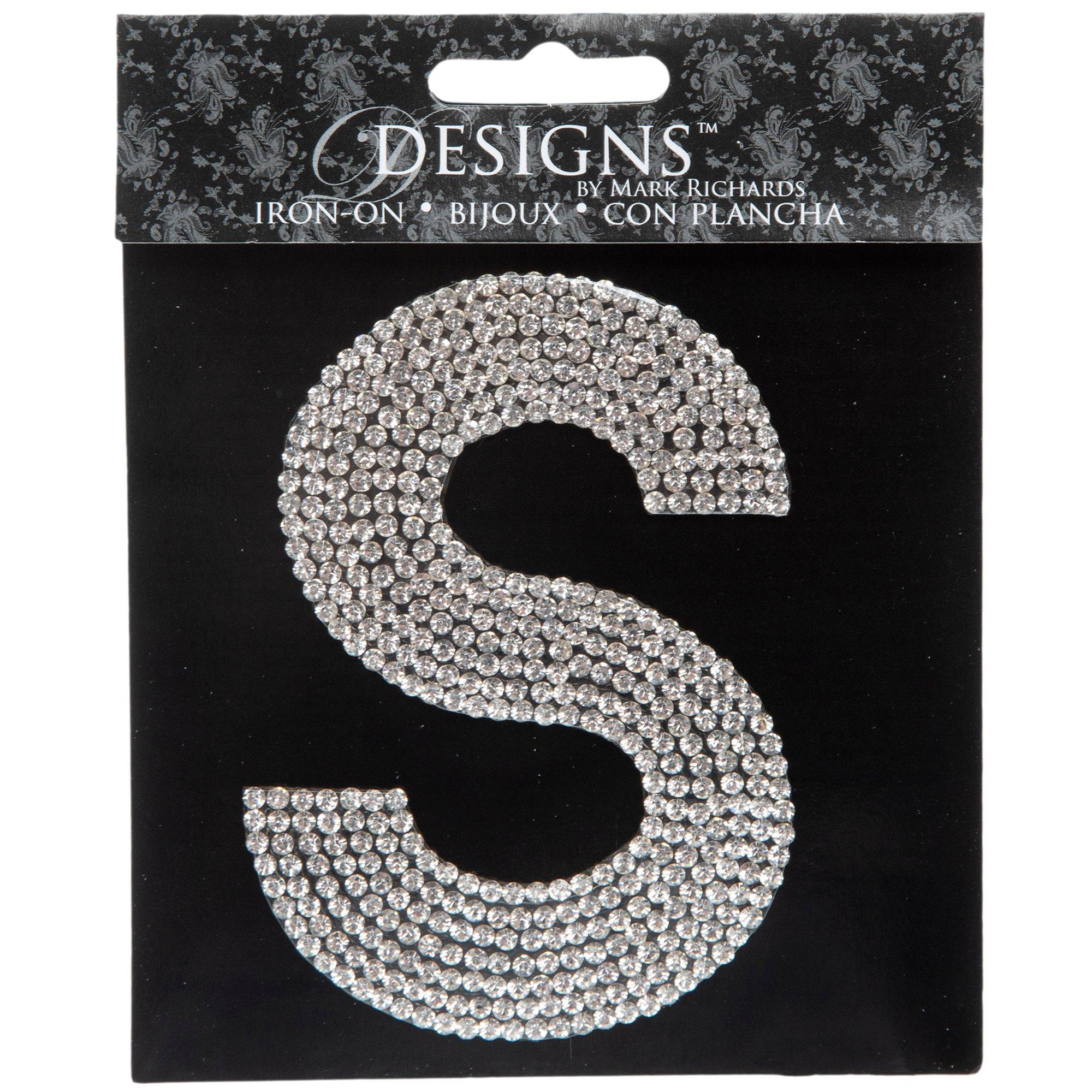 Rhinestone Letter IronOn Applique Hobby Lobby 1098490
