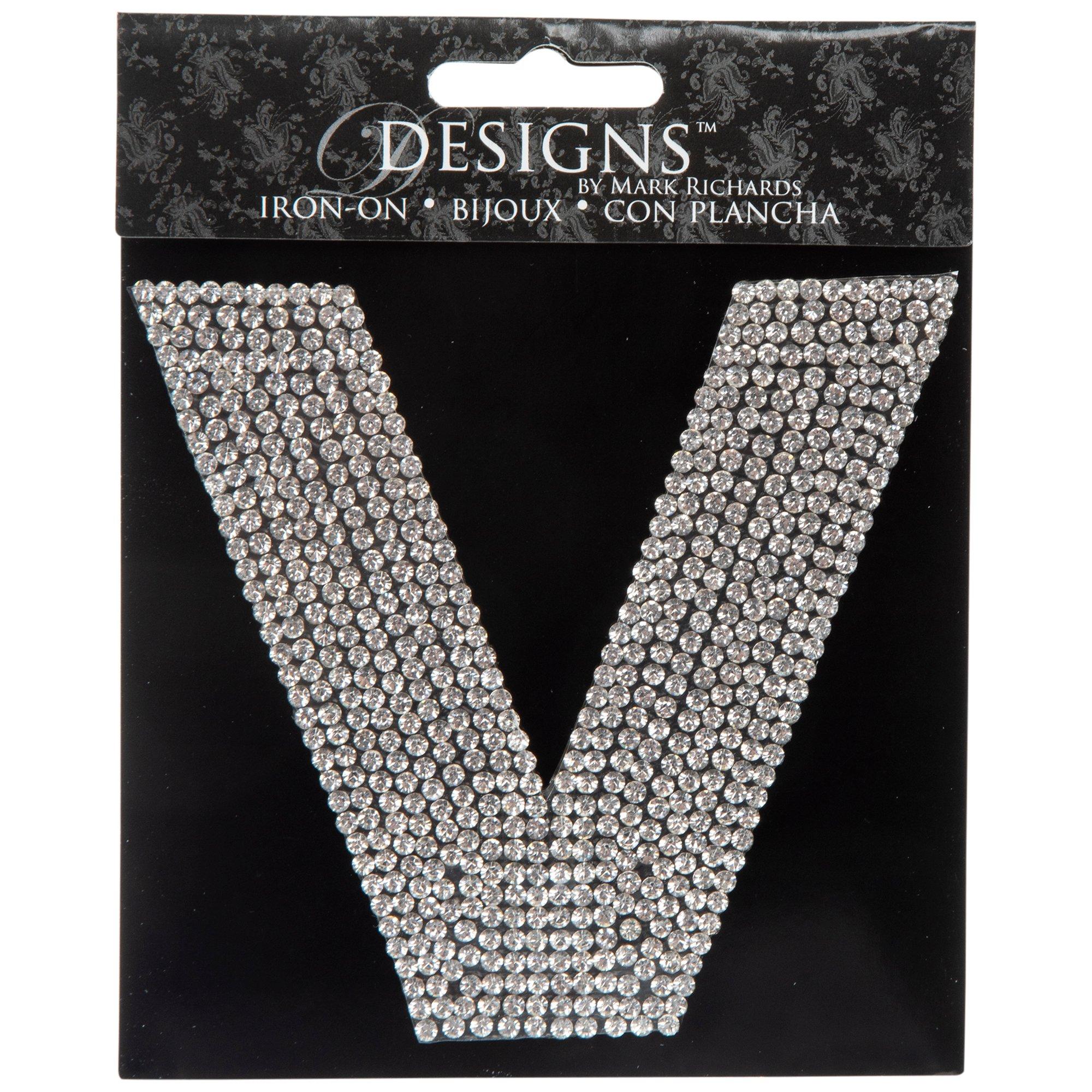 Rhinestone Letter IronOn Applique Hobby Lobby 1098524