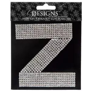 Letter Iron-On Patch, Hobby Lobby