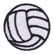 Volleyball Iron-On Patches