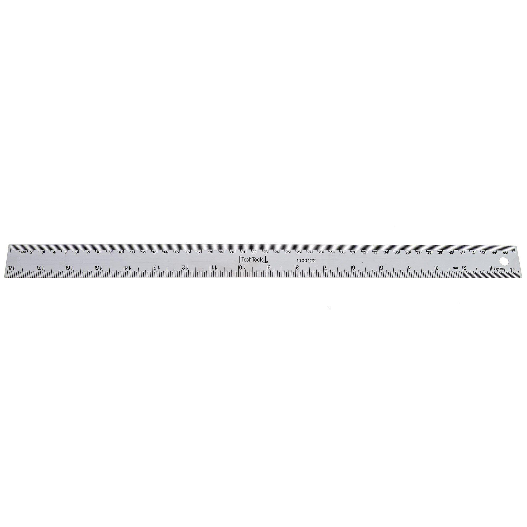  Acurit Stainless Steel Ruler Cork Back Measuring Ruler, Used  for Drafting, Measuring, Drawing, Art - 18 Inch Ruler : Tools & Home  Improvement