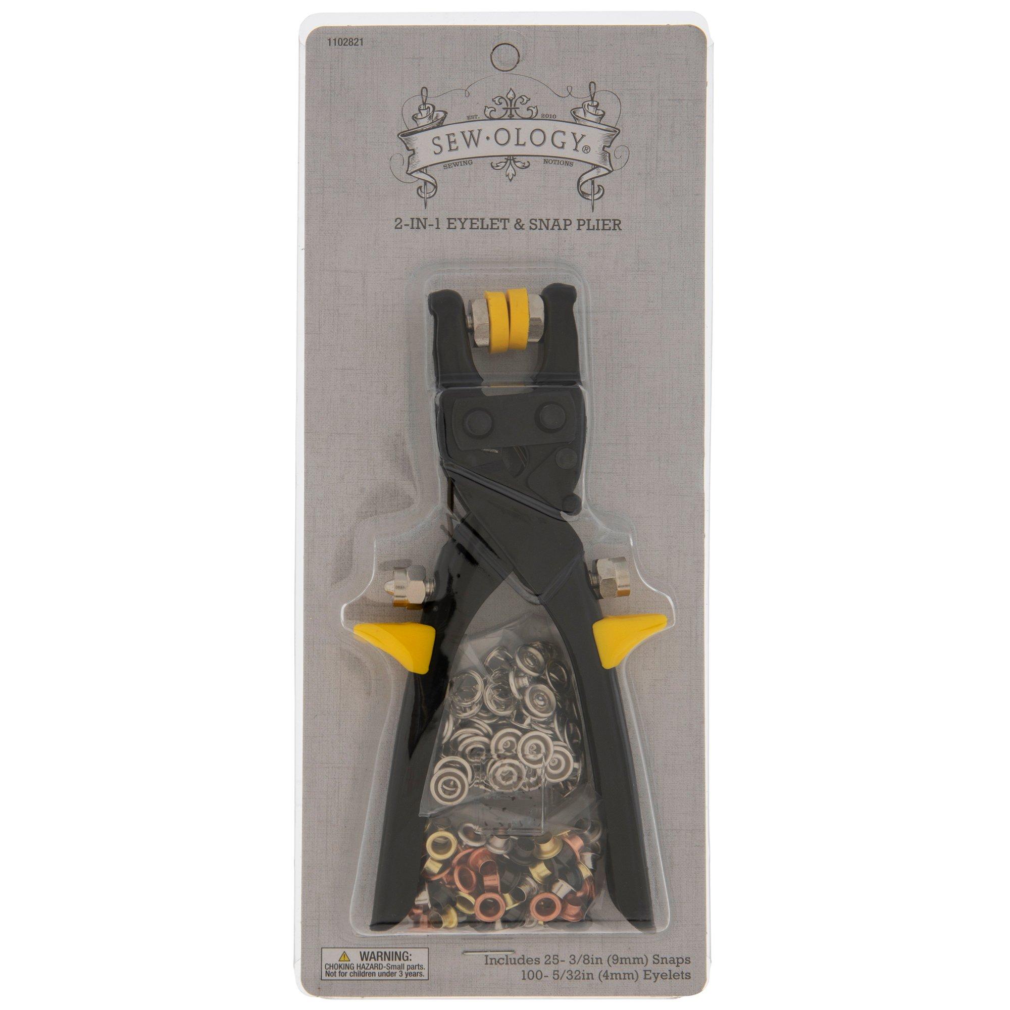 2-In-1 Eyelet & Snap Pliers