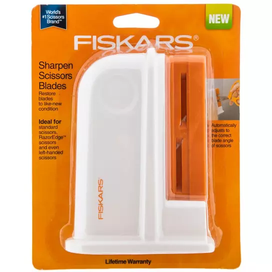 Fiskars Diamond Coated Blade Sharpener & Gardening Tool Scissors
