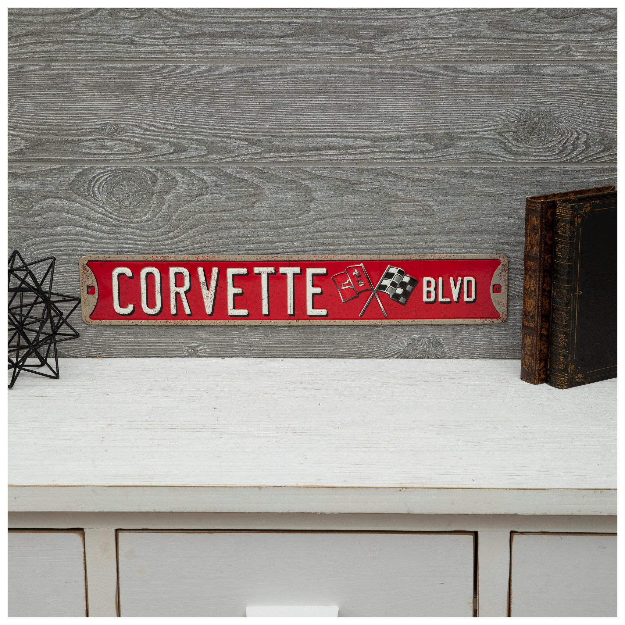 Corvette Boulevard Metal Sign | Hobby Lobby | 1117670