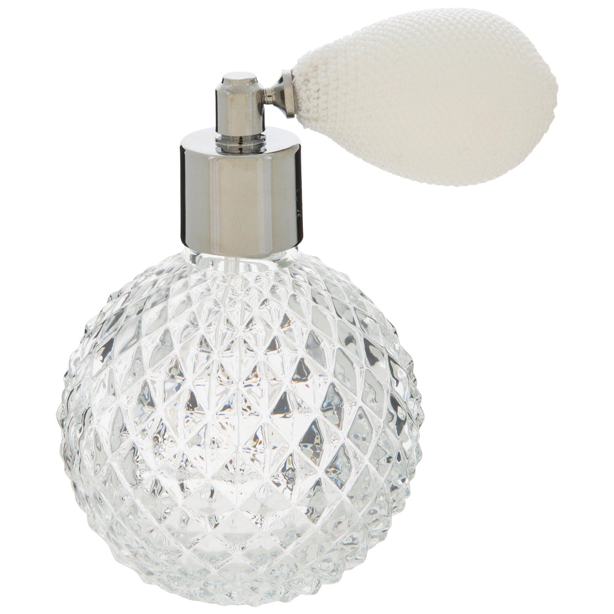 White Glass Perfume Bottle With Atomizer Hobby Lobby 1120583