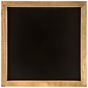 Chalkboard With Natural Wood Frame