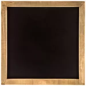 Chalkboard With Natural Wood Frame