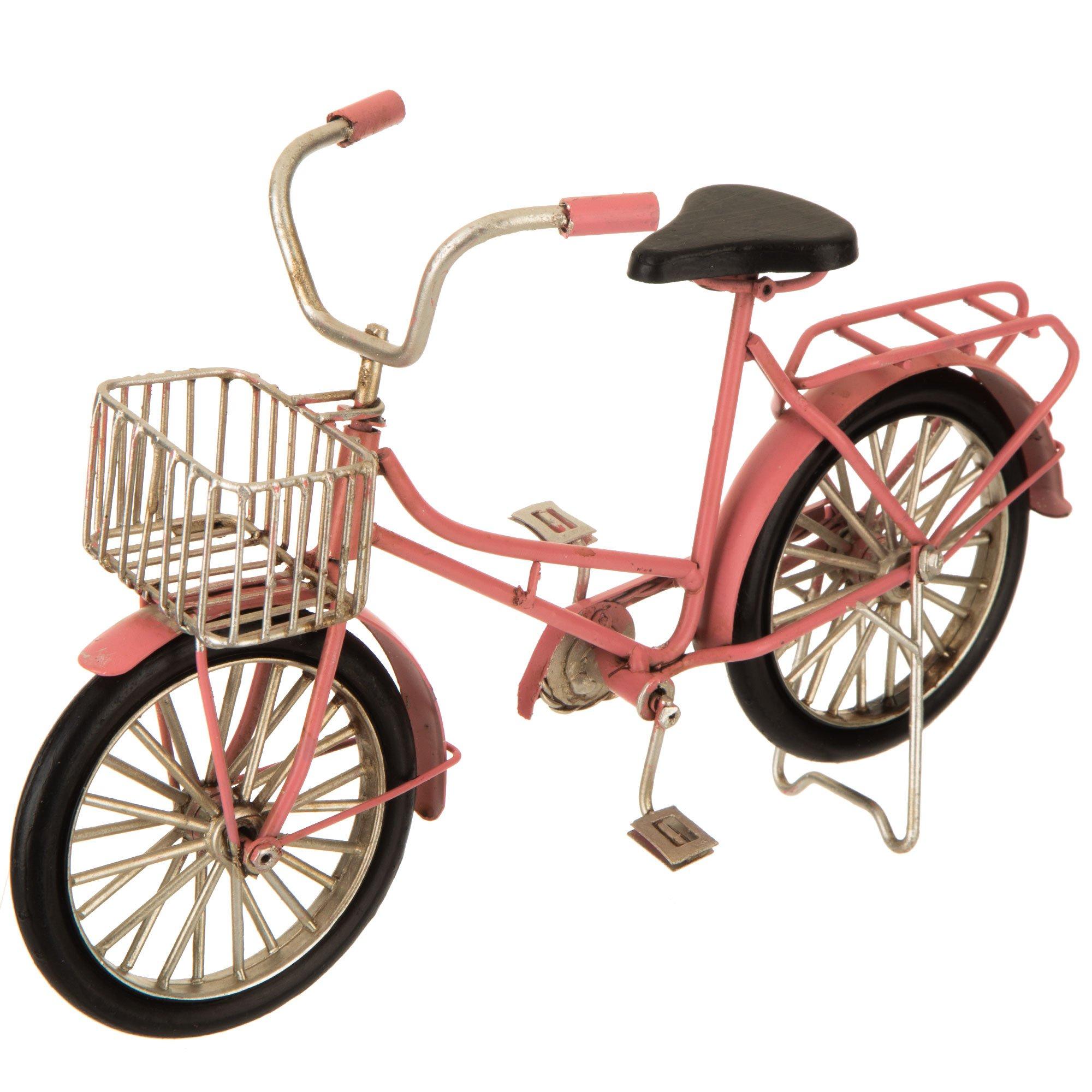 small pink bike