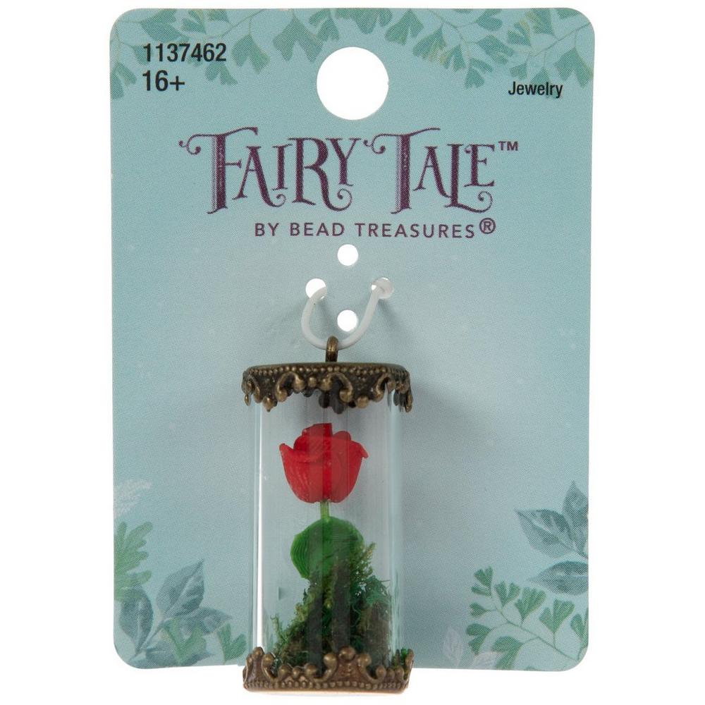 beauty and the beast enchanted rose prop