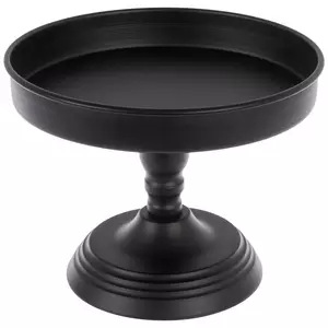 Black Round Pedestal Stand