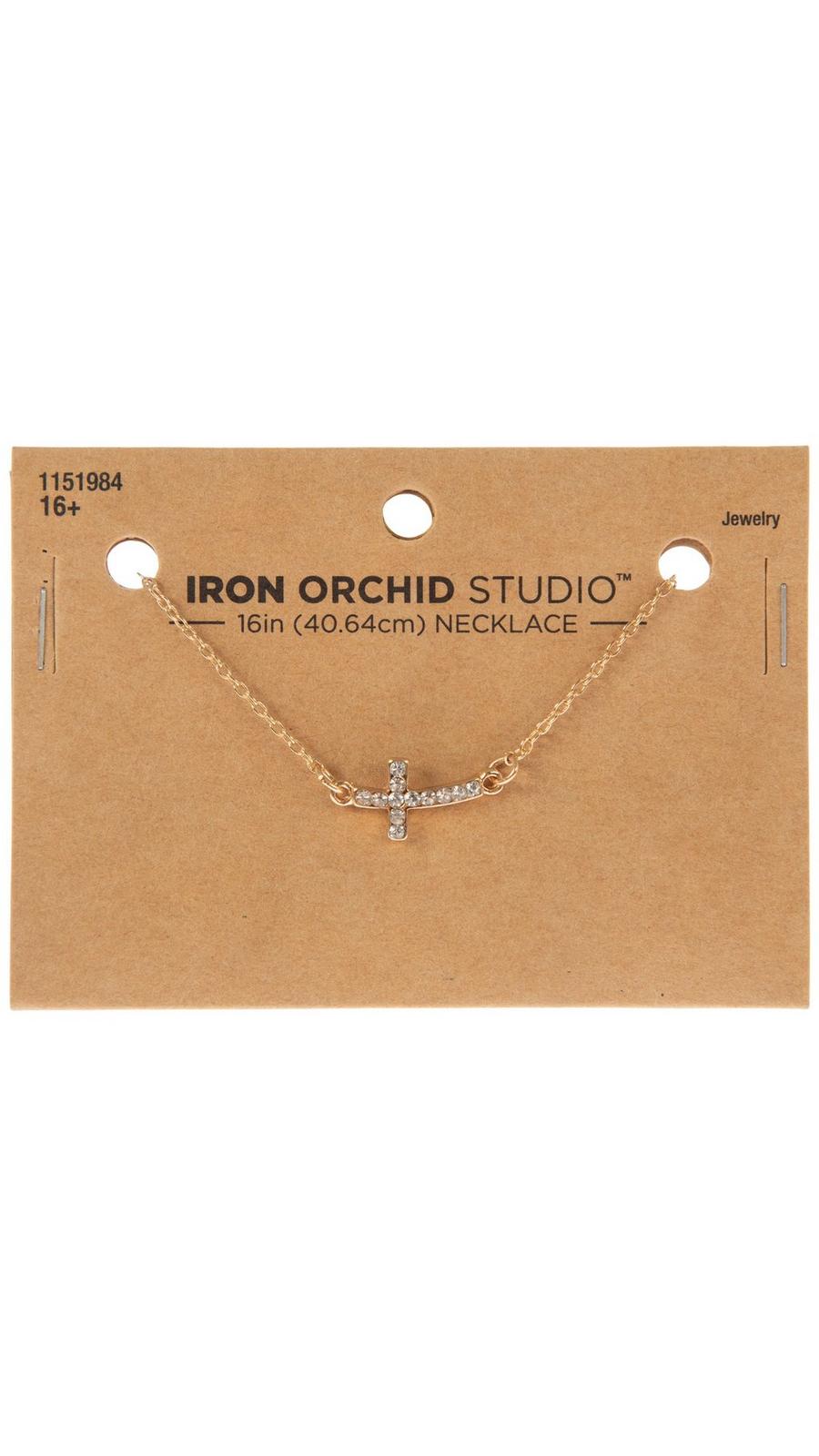 ベース clefs CrossStrain Gabriel & Co Sterling Beaded Cross Pendant Necklace