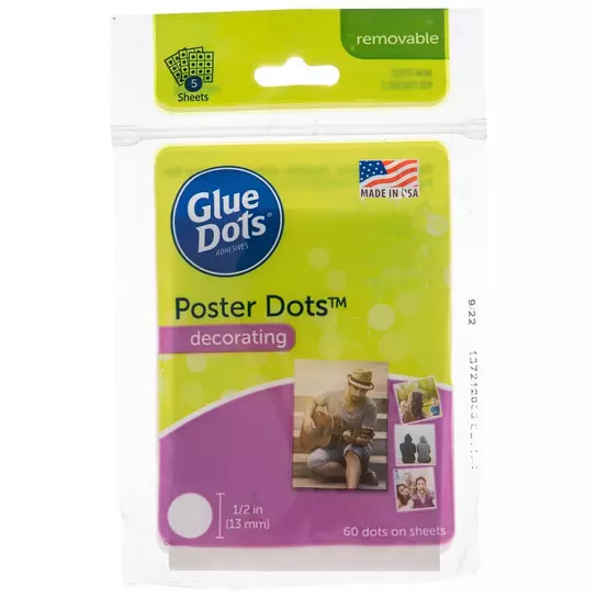 Glue Dots Poster Dots, Hobby Lobby