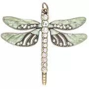 Enamel Dragonfly Pendant