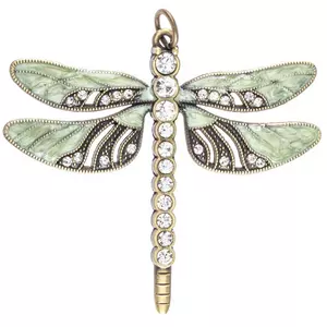 Enamel Dragonfly Pendant