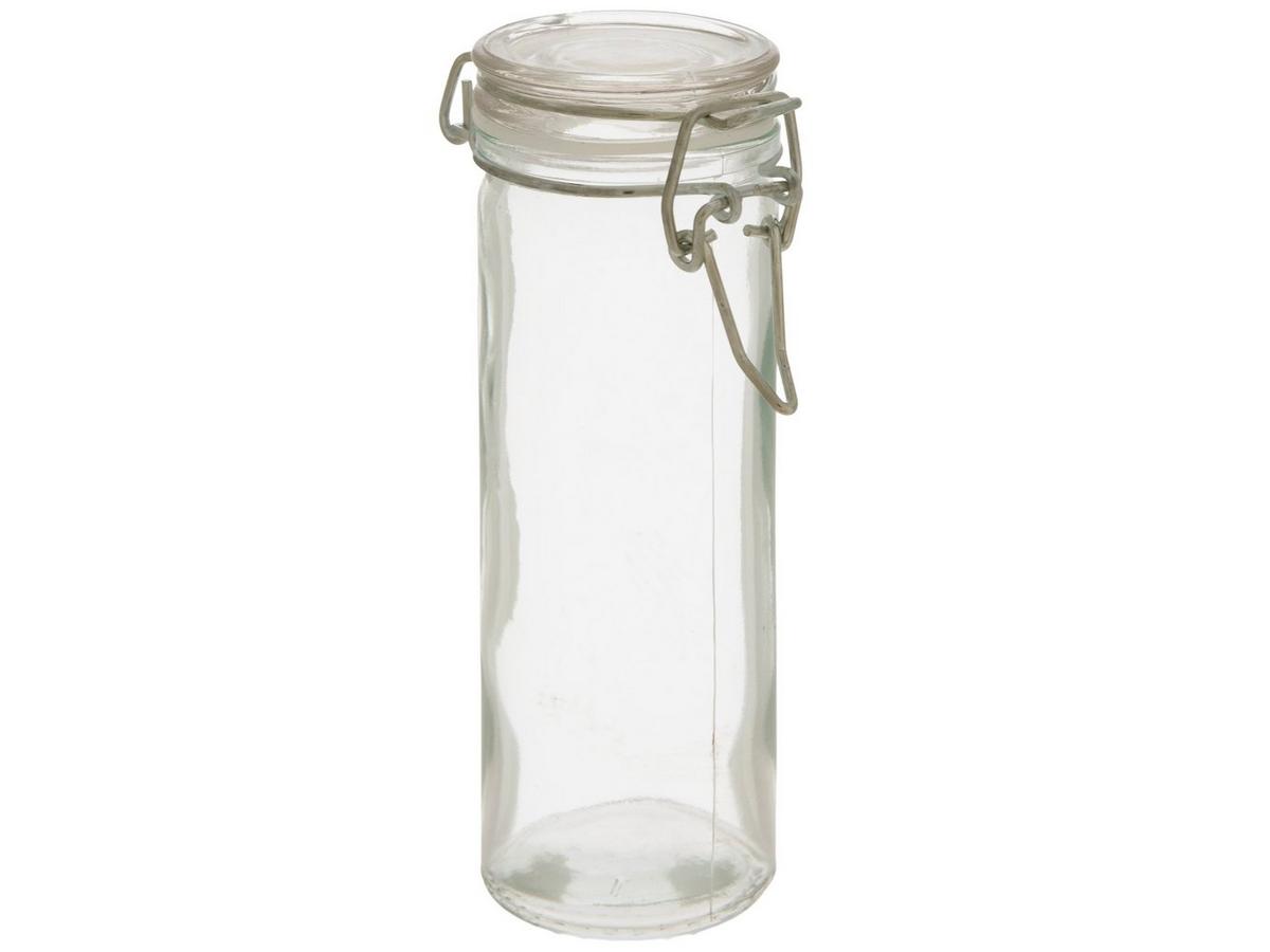 Cylinder Flip Lid Glass Jar | Hobby Lobby | 1153931, image size:1200x900