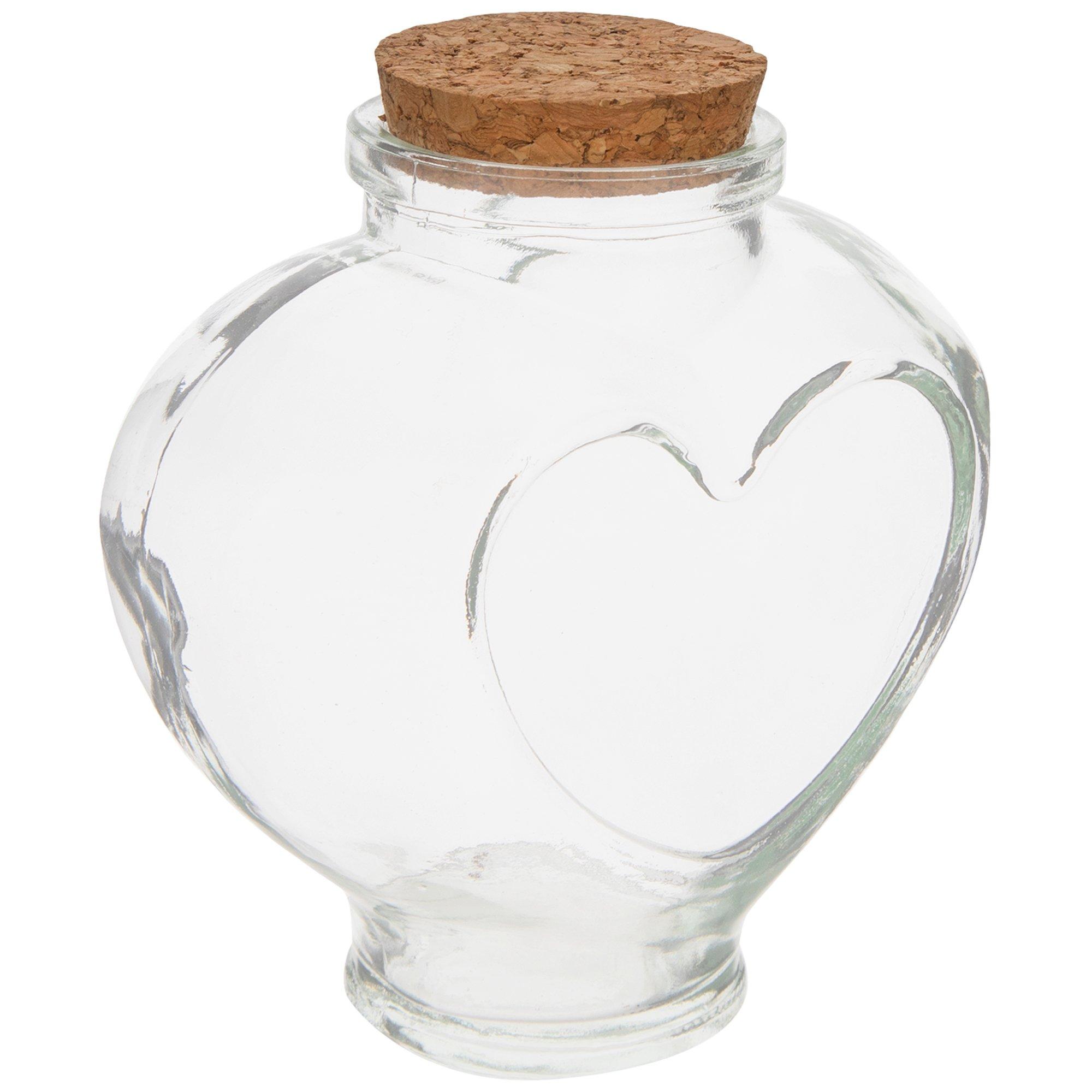 Heart Glass Jar | Hobby Lobby | 1154038