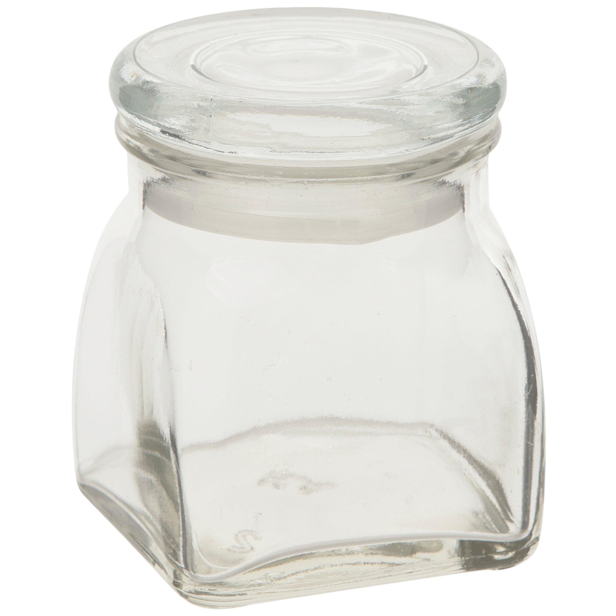 Square Glass Jar Hobby Lobby 1154517