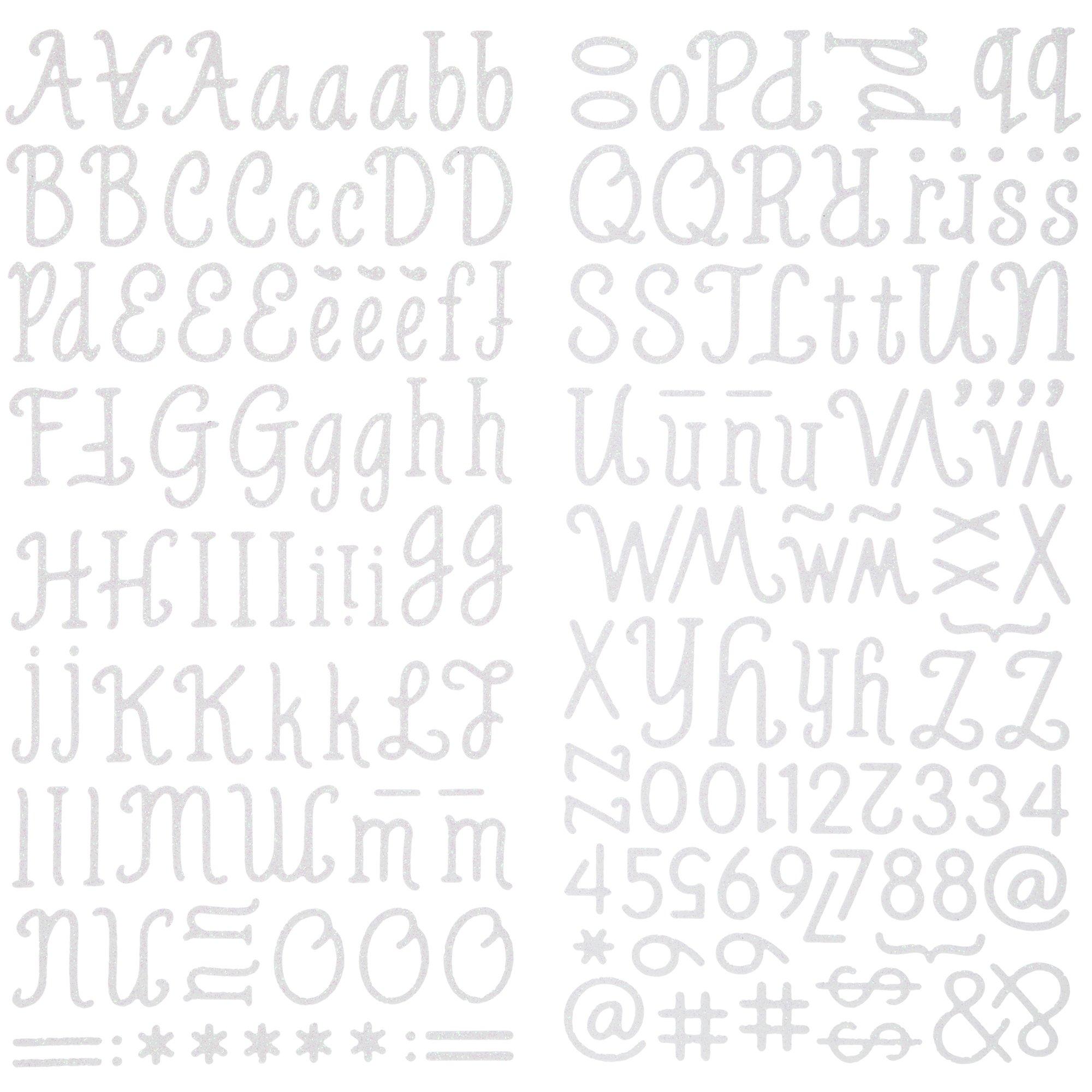 MozzaRella Alphabet Stickers | Hobby Lobby | 1154921